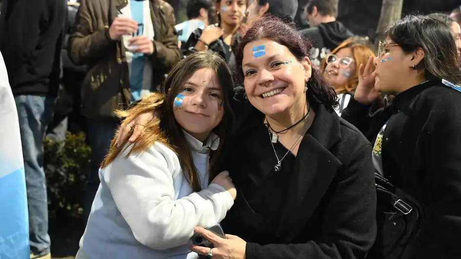 En imágenes | La Plata explotó de felicidad con Argentina