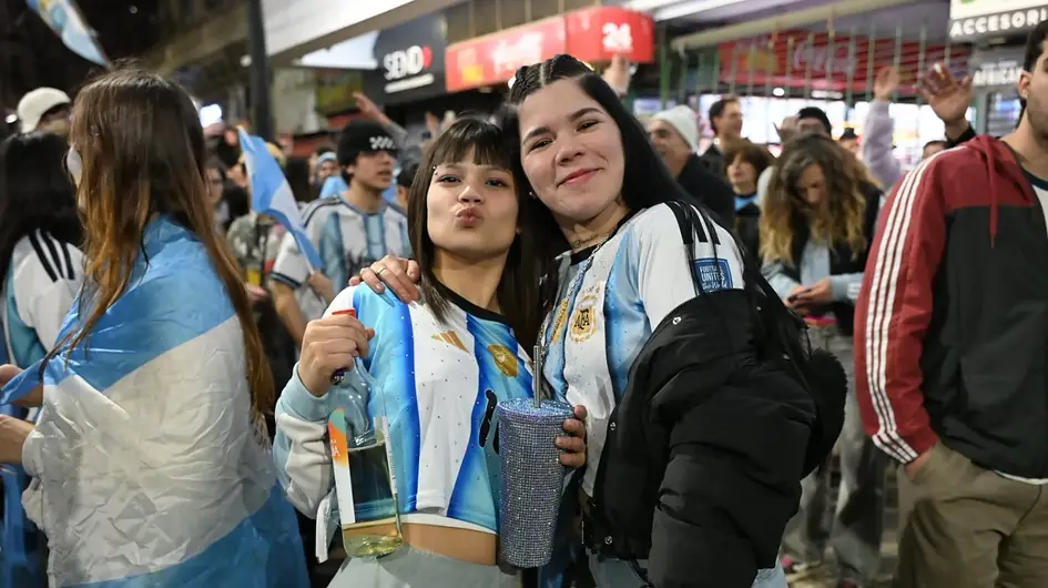 En imágenes | La Plata explotó de felicidad con Argentina