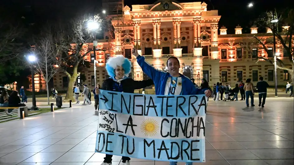 En imágenes | La Plata explotó de felicidad con Argentina