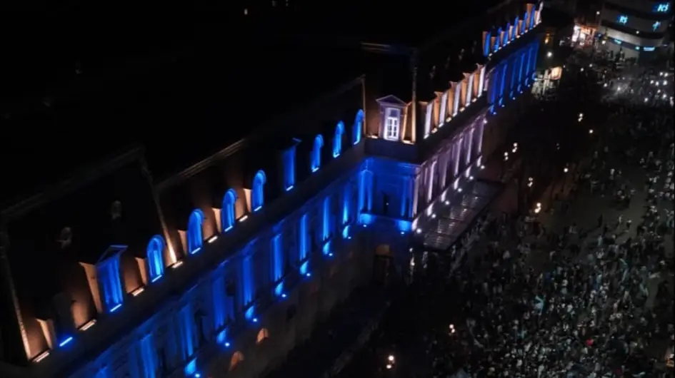 En imágenes | La Plata explotó de felicidad con Argentina