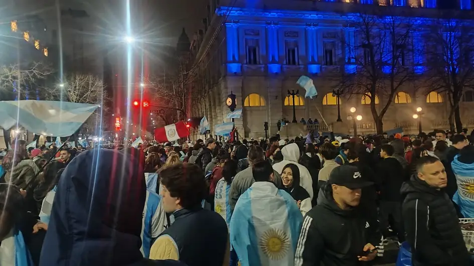 Orgullosos de la Selección: en La Plata, agradecimiento eterno