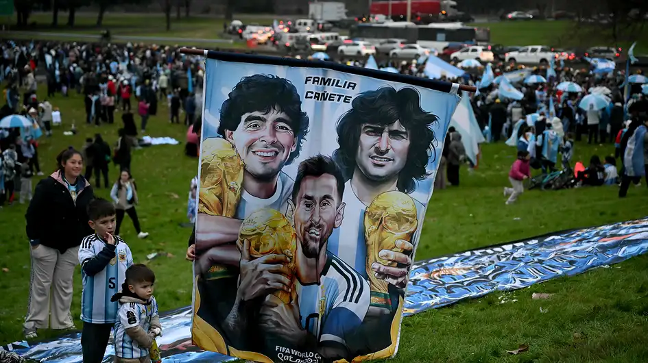 La emotiva bienvenida a la Selección en el país