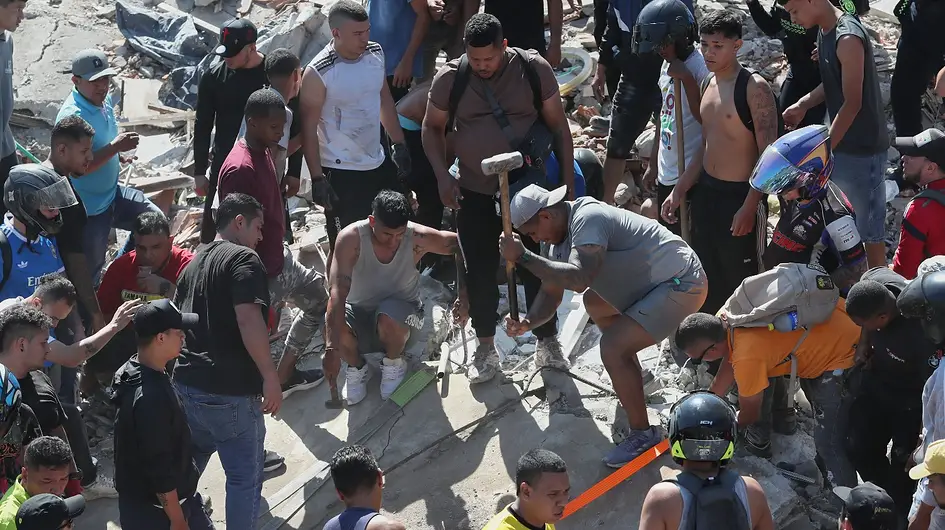 Las impactantes imágenes que dejó el terremoto de 7,4 en Colombia