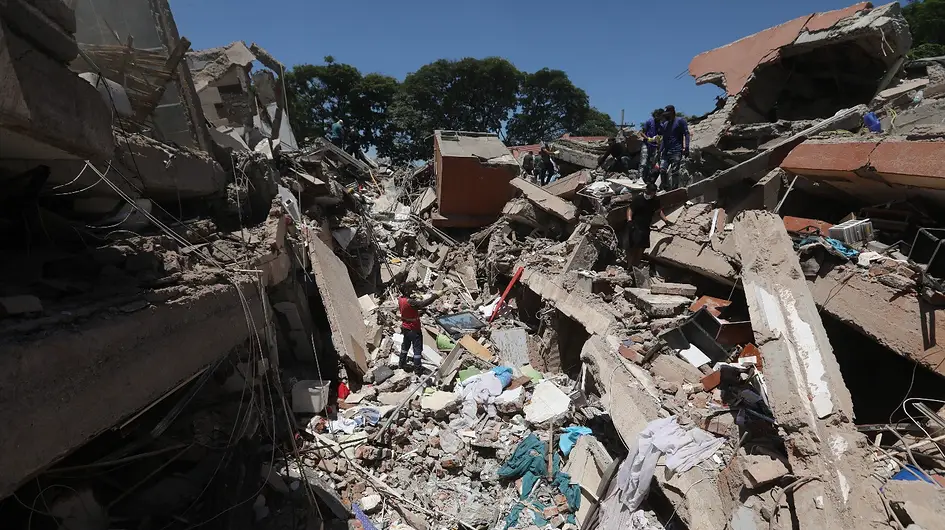 Las impactantes imágenes que dejó el terremoto de 7,4 en Colombia