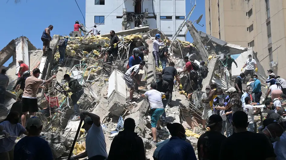 Las impactantes imágenes que dejó el terremoto de 7,4 en Colombia