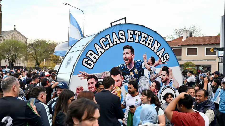 La despedida de Messi