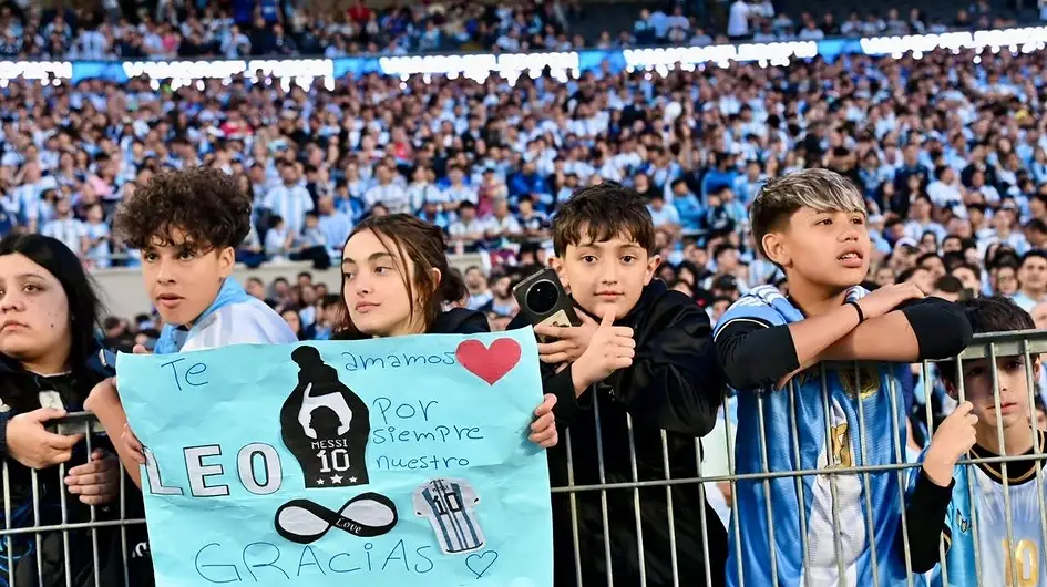 La despedida de Messi