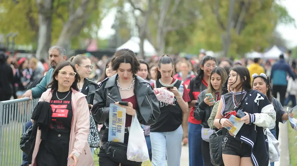 Furor por BTS en La Plata 