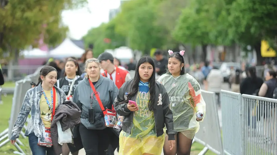 Furor por BTS en La Plata 