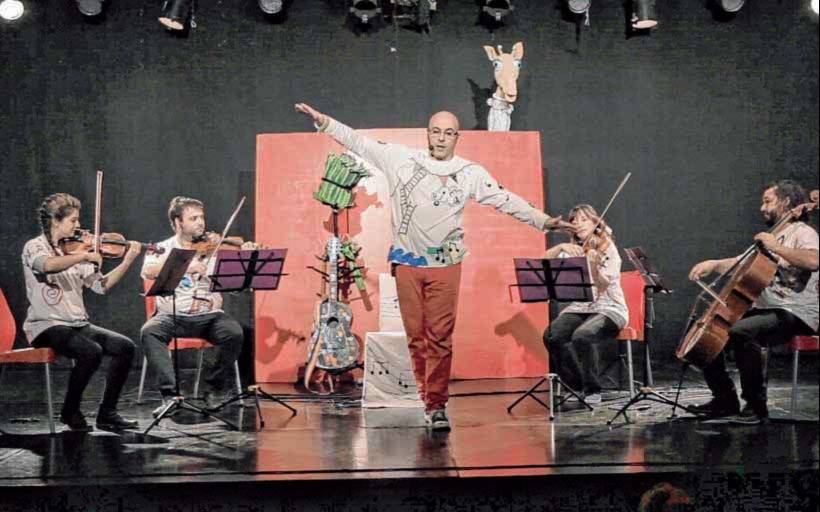 Hugo Figueras y La banda del vagón: música para chicos con guiños para los más grandes