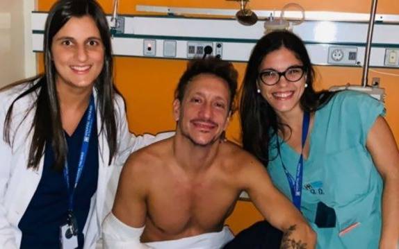Luego de cinco días, Nico Vázquez fue dado de alta