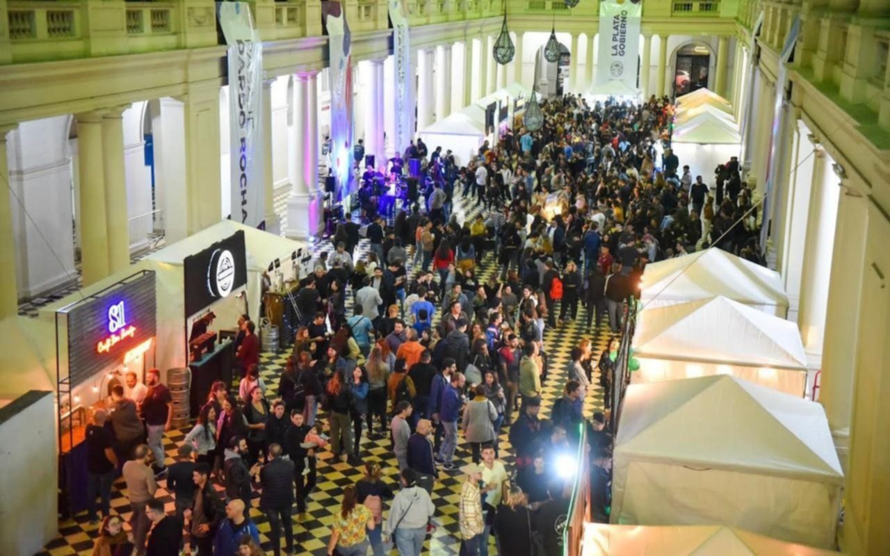 Se realizó en el Pasaje el Festival de la Cultura Cervecera Platense