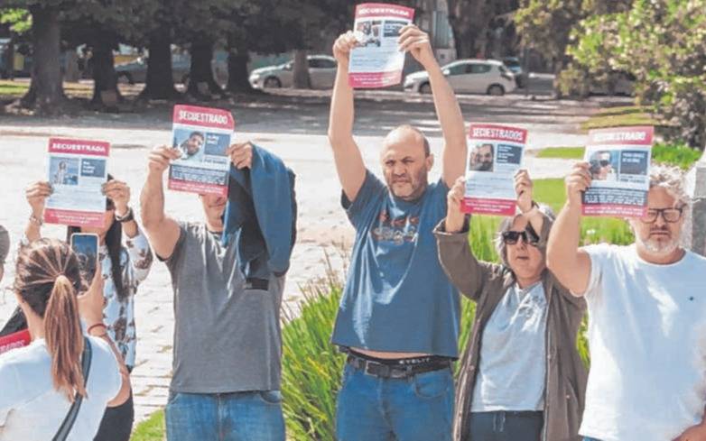 Movilización y reclamo en la Ciudad por la liberación de los rehenes en Gaza