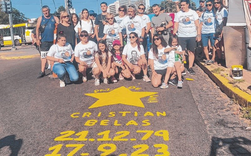 Conmemoraron a una víctima de un accidente vial en la Ciudad