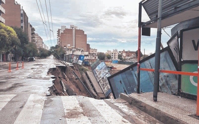 Fuerte temporal azotó a Córdoba capital y otras ciudades