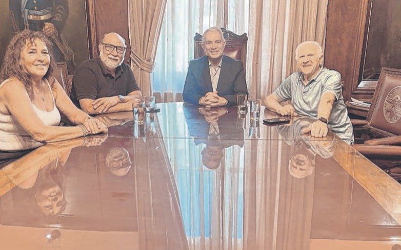 El Intendente se reunió con la CGT Regional 