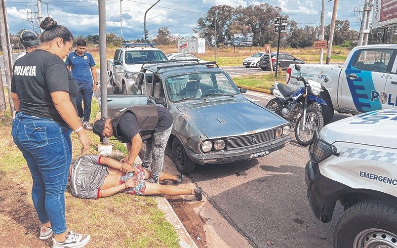 Robó una bomba de pileta y la quiso vender por Marketplace