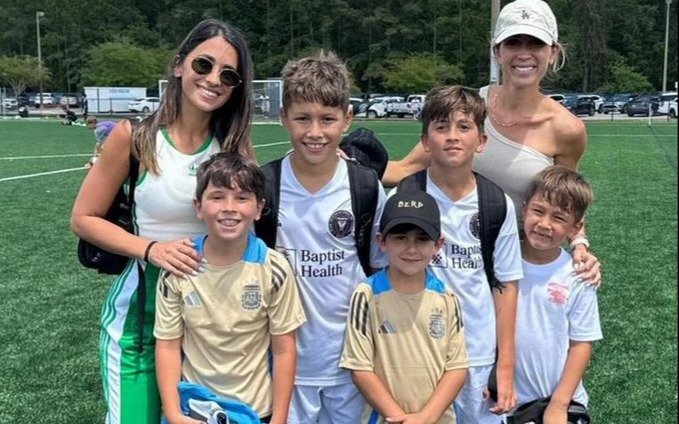 Thiago Messi y Benjamín Suárez, campeones con Inter Miami