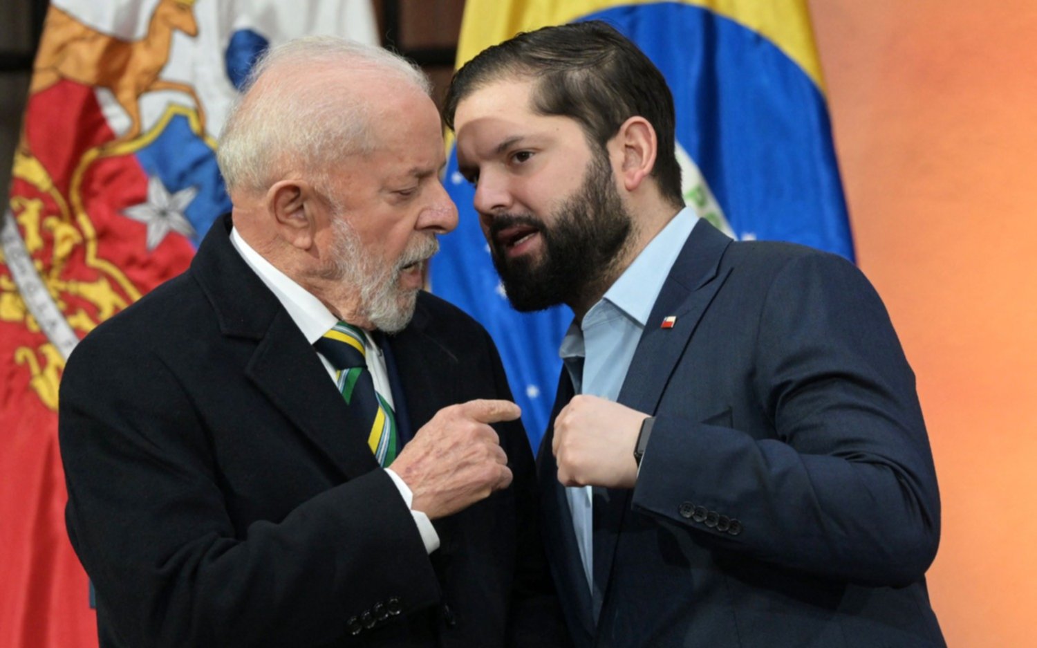 Lula se reunió con Boric e instó al diálogo