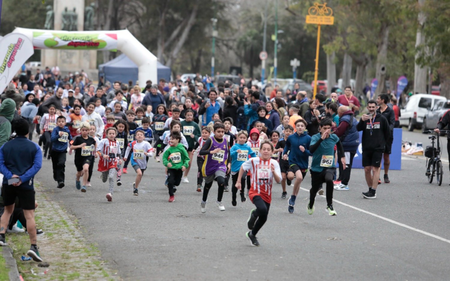 Maratón solidaria en el Bosque contra la desnutrición infantil 