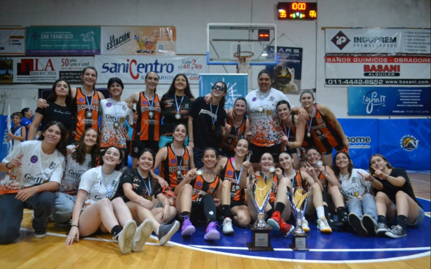 Reconquista conquistó el título de básquet femenino