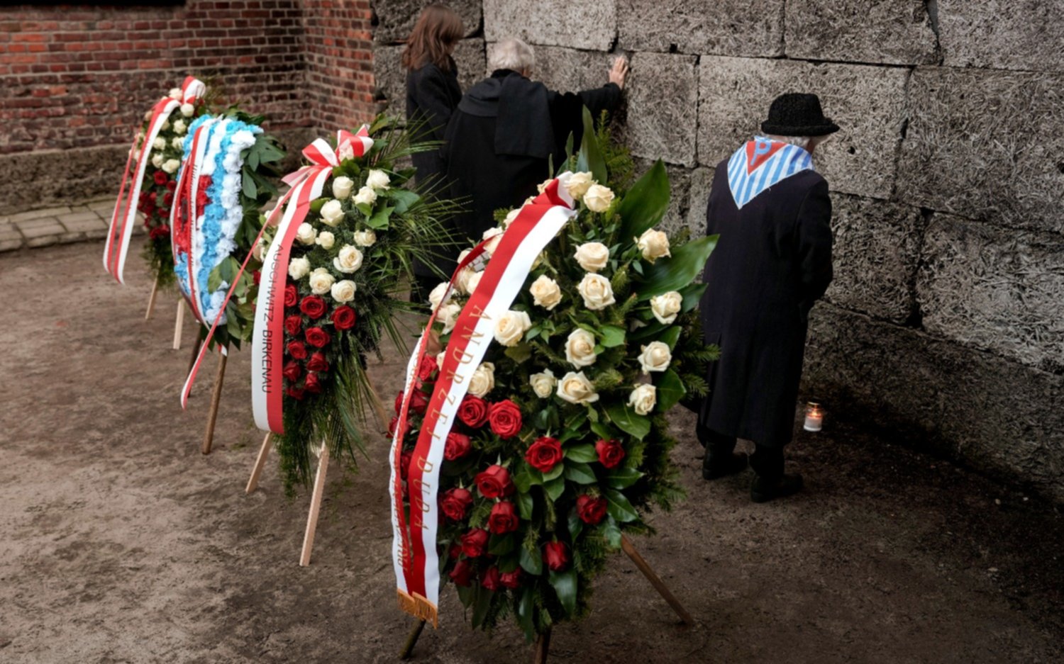 Se conmemoró el 80 aniversario de la liberación de Auschwitz