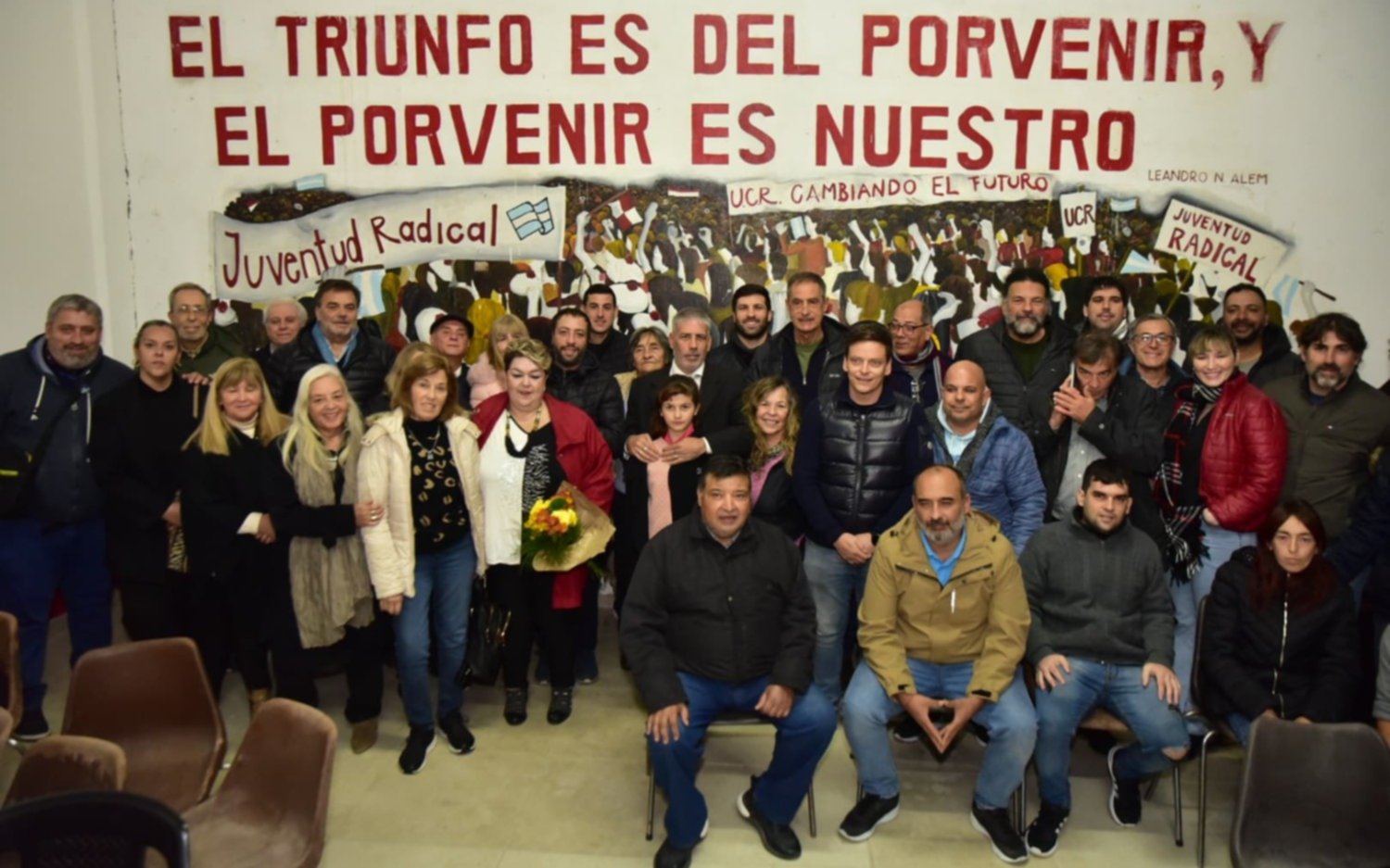 Nuevas autoridades en el comité de la UCR en La Loma