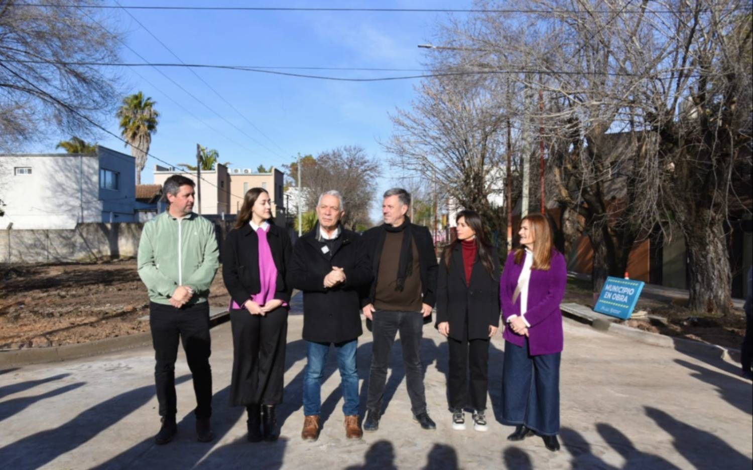 Alak y Resa inauguran obra hidráulica en Ringuelet