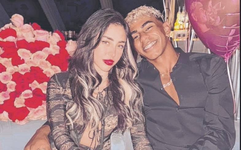 En el día de su cumple número 25, Nicky Nicole blanqueó con Lamine 