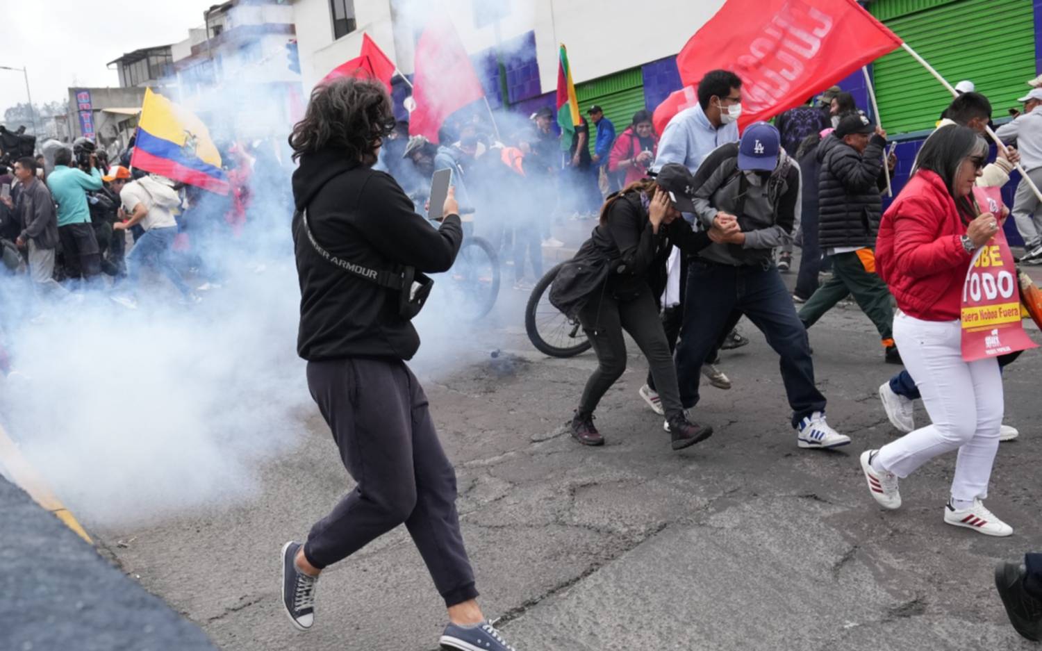 Tensión en Ecuador: protestas índigenas y choques con la policía