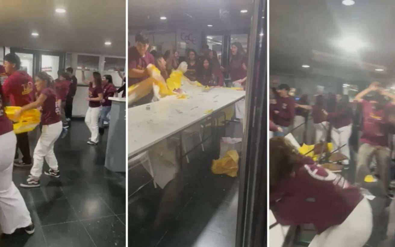 Corridas y golpes en Económicas, uno de los focos de tensión 