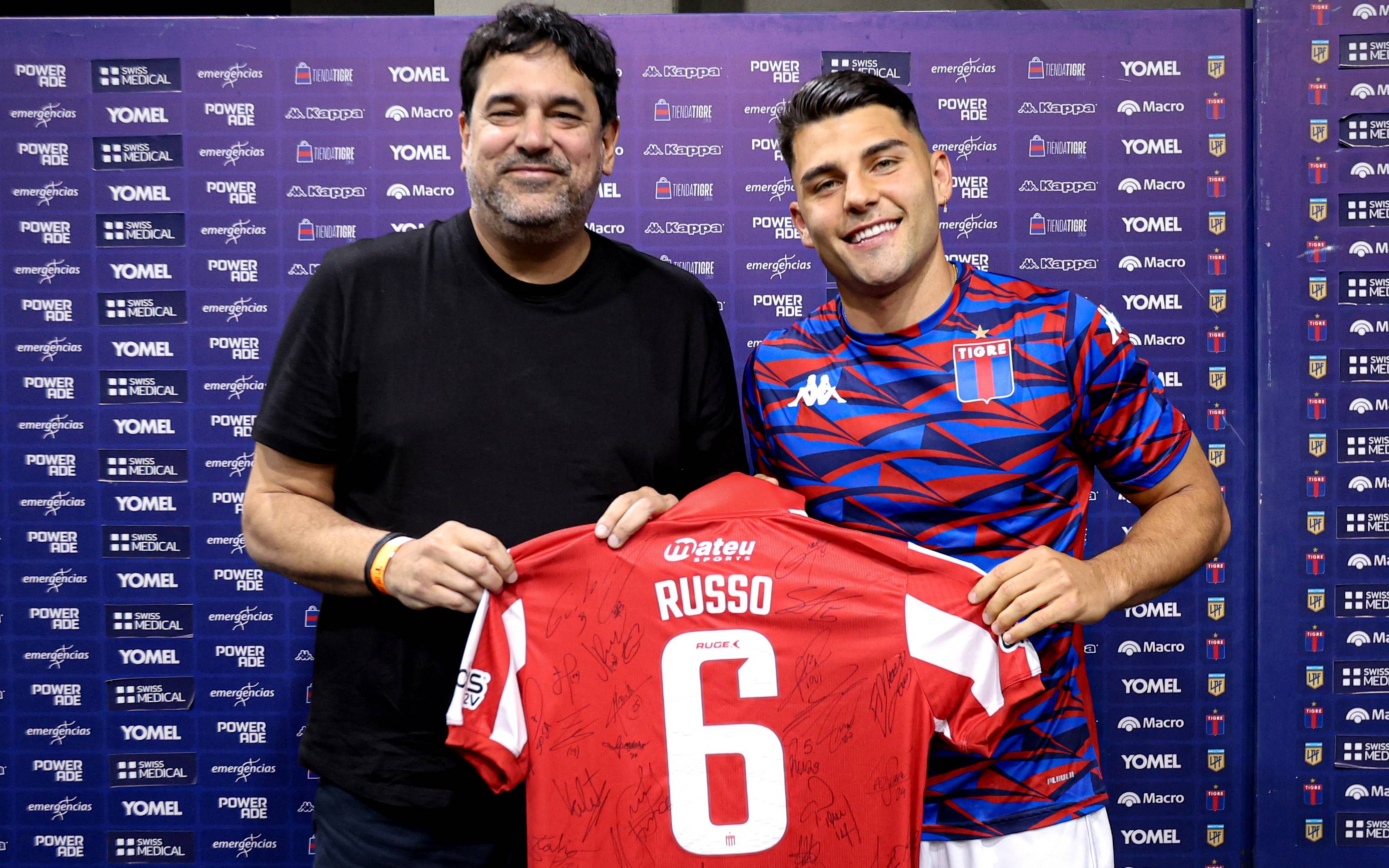 El emotivo regalo del Pincha a Nacho Russo