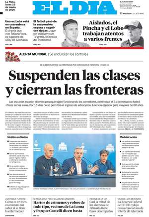 Tapa de la Edición Impresa