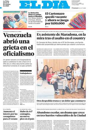 Tapa de la Edición Impresa