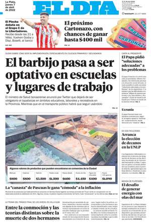 Tapa de la Edición Impresa