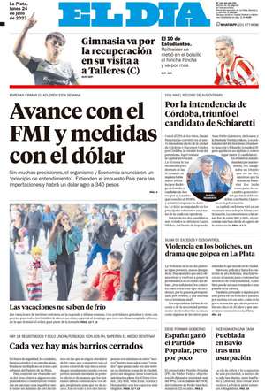 Tapa de la Edición Impresa