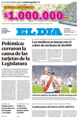 Tapa de la Edición Impresa