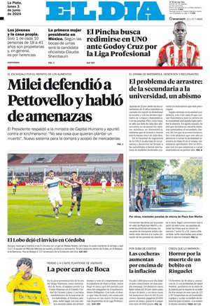 Tapa de la Edición Impresa