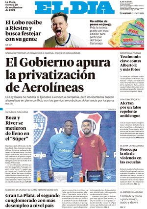 Tapa de la Edición Impresa