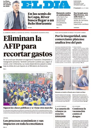 Tapa de la Edición Impresa