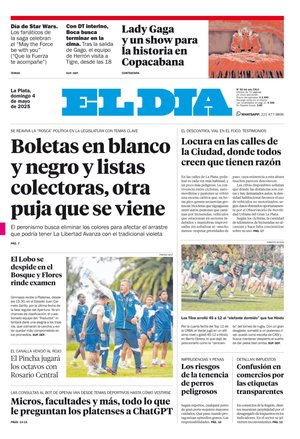 Tapa de la Edición Impresa