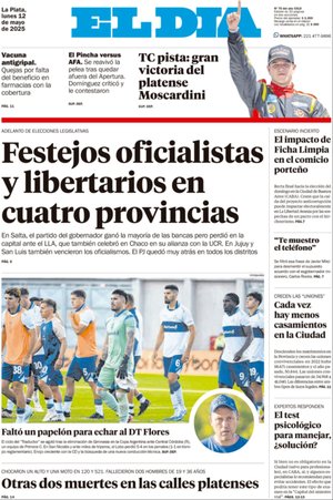 Tapa de la Edición Impresa