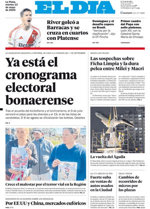 Tapa de la Edición Impresa