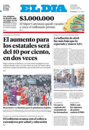 Tapa de la Edición Impresa