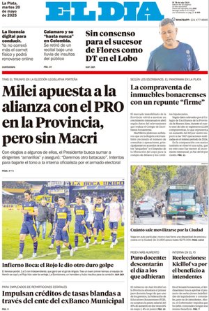 Tapa de la Edición Impresa