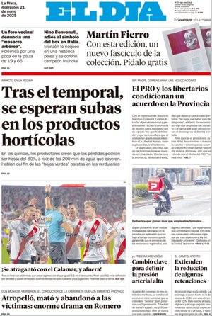 Tapa de la Edición Impresa