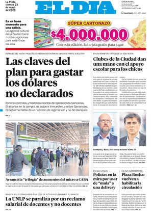 Tapa de la Edición Impresa