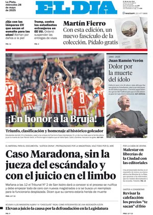 Tapa de la Edición Impresa
