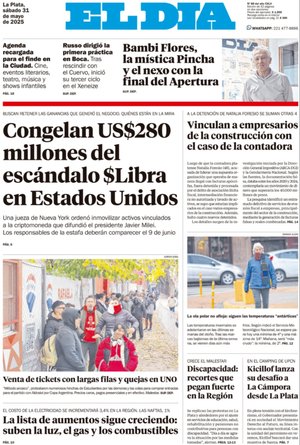 Tapa de la Edición Impresa