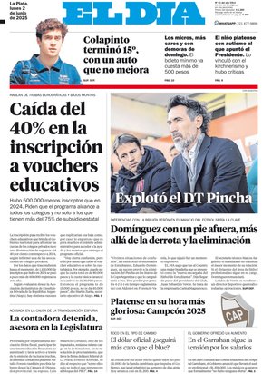 Tapa de la Edición Impresa